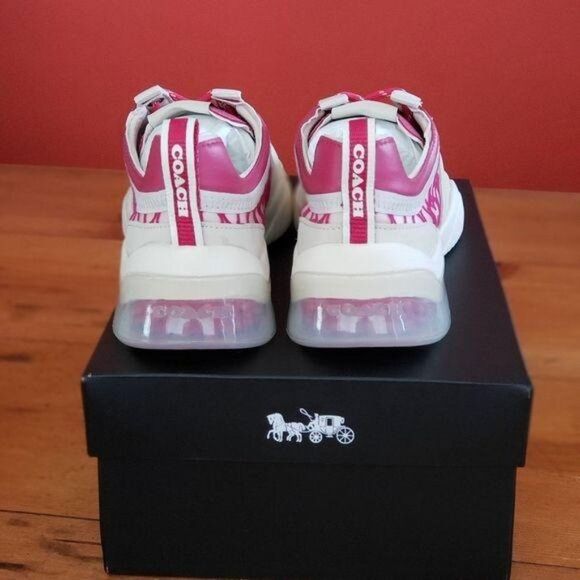 Coach Citysole Signature Mesh Running Sneakers Walking Outdoor Size 8.5B Pink - Picture 10 of 16